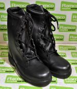 Double Duty leather cadet boots - Size 4 medium