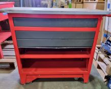 Roller tool chest - 111 x 61 x 98cm