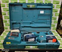 Makita BHR200 cordless 24V rotary hammer drill + charger,battery, case