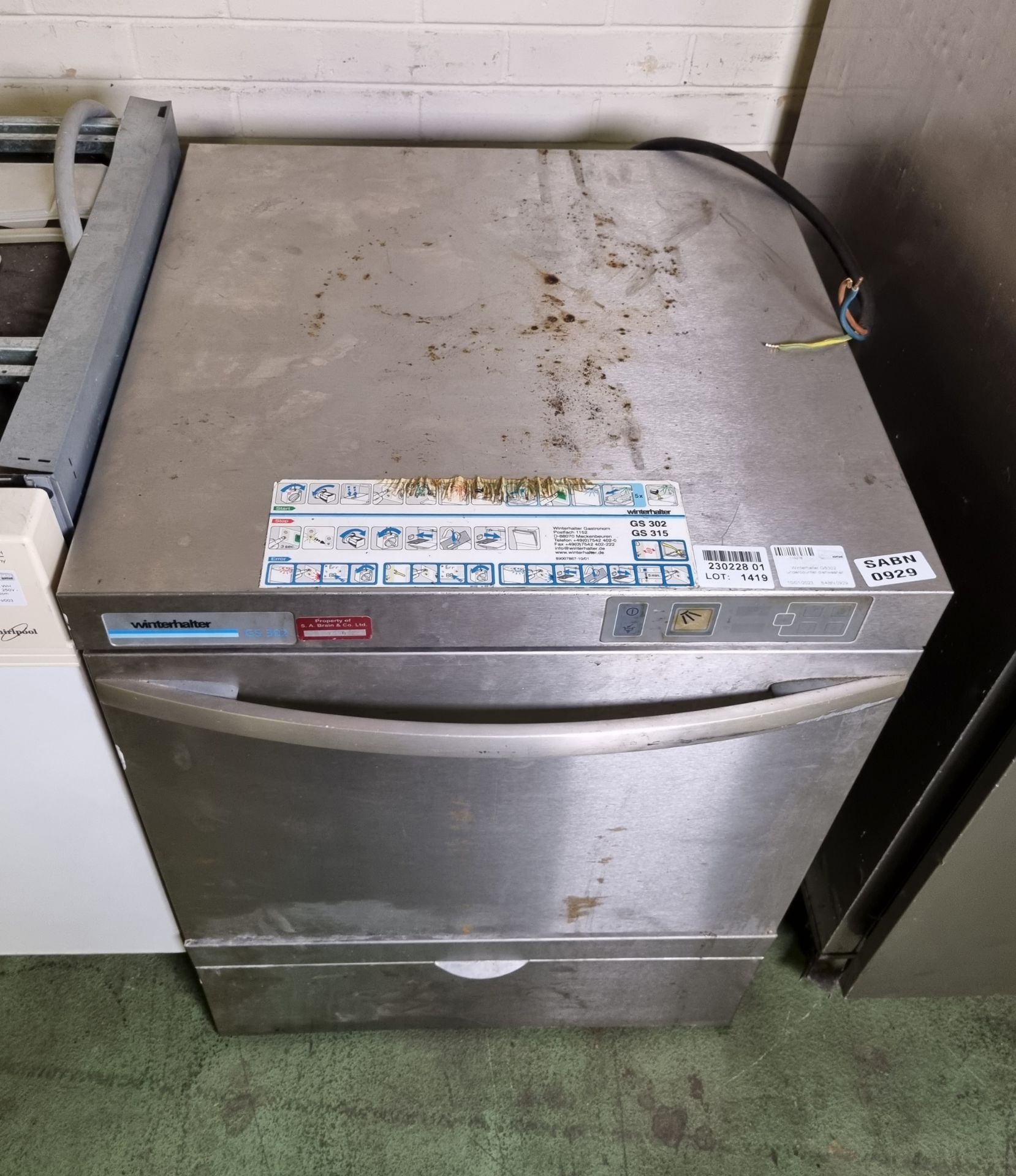 Winterhalter GS302 undercounter dishwasher - Bild 2 aus 4