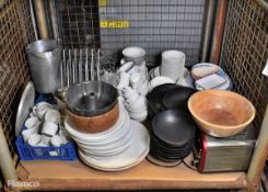 Catering Equipment including Serving Dishes, Crockery and Cutlery