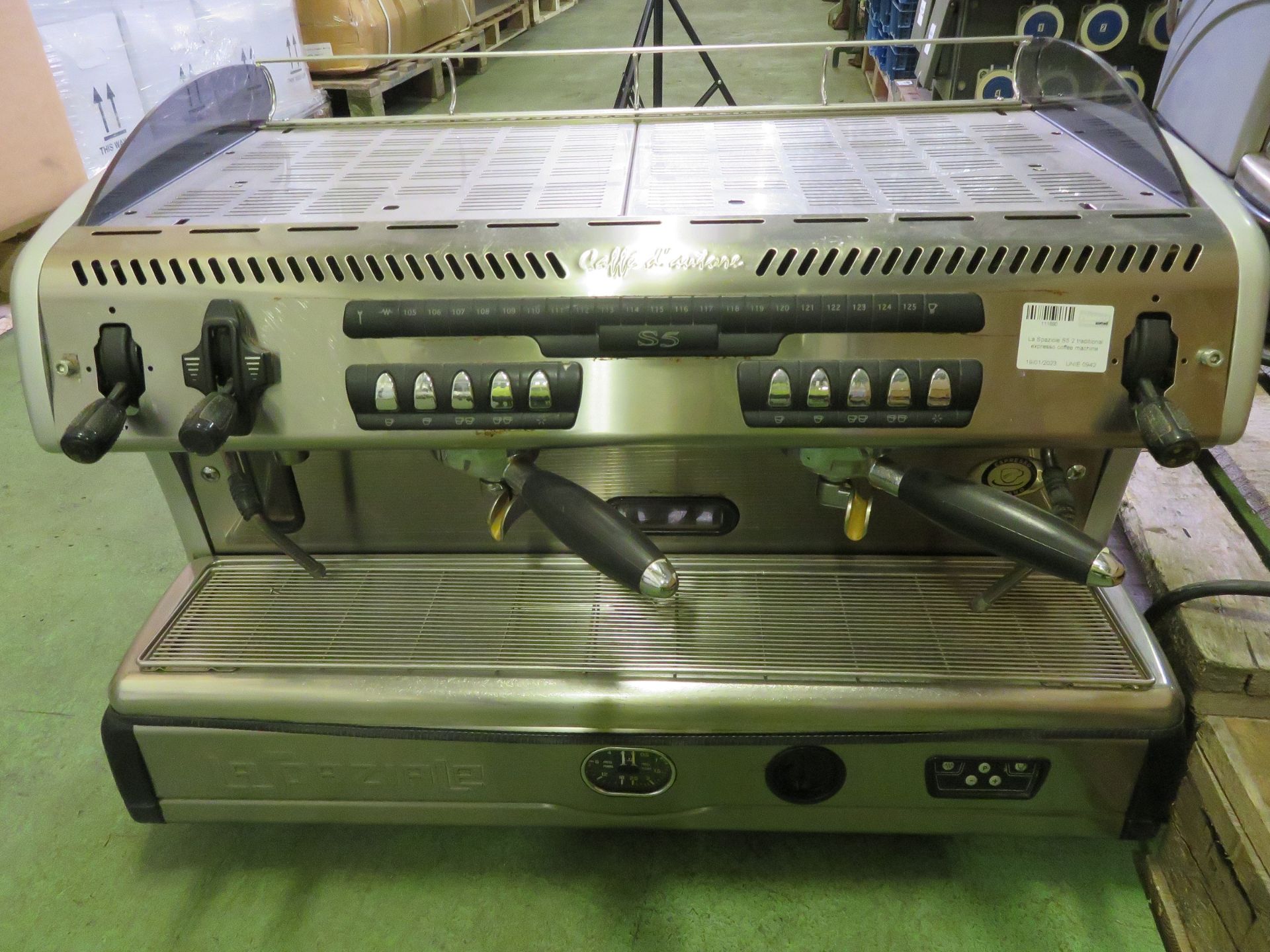 La Spaziole S5 2 traditional espresso coffee machine