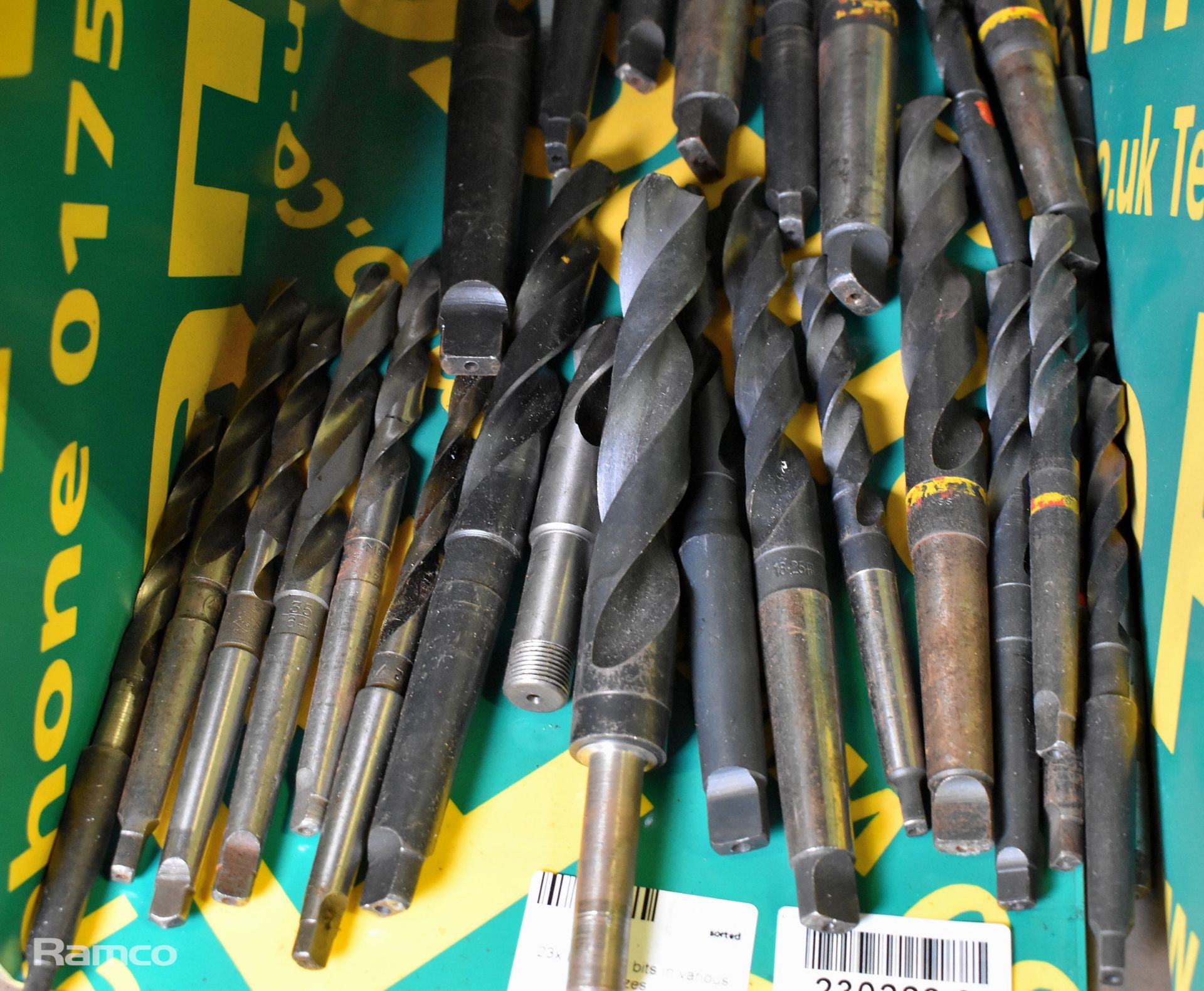 23x HSS drill bits in various sizes - Image 2 of 3