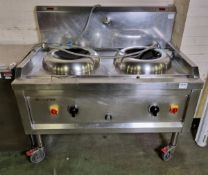 CookTek 350-200 with dual drop-in induction wok