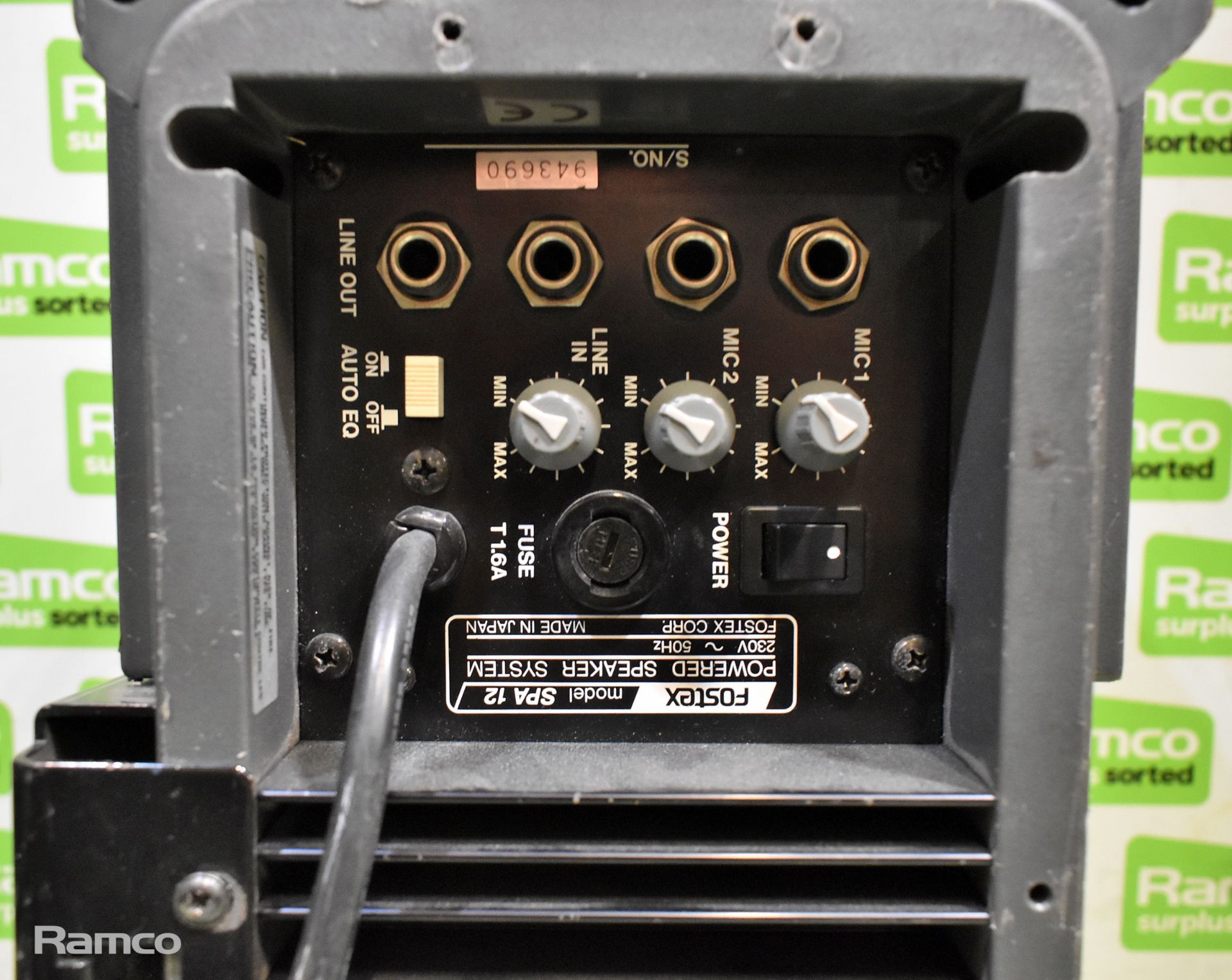 Fostex SPA12 speaker - Image 4 of 4