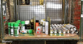 15x Spray Cans/Tins of line marking paint (10x white / 5x yellow) 750ml each