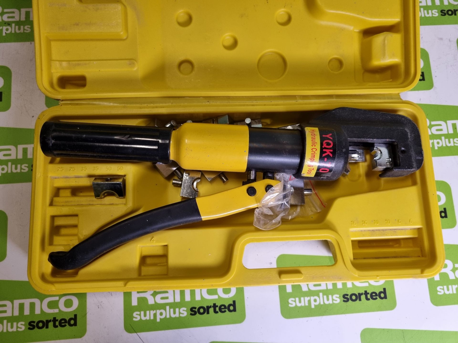 YQK-70 Hydraulic crimp tool kit in case - Image 2 of 4