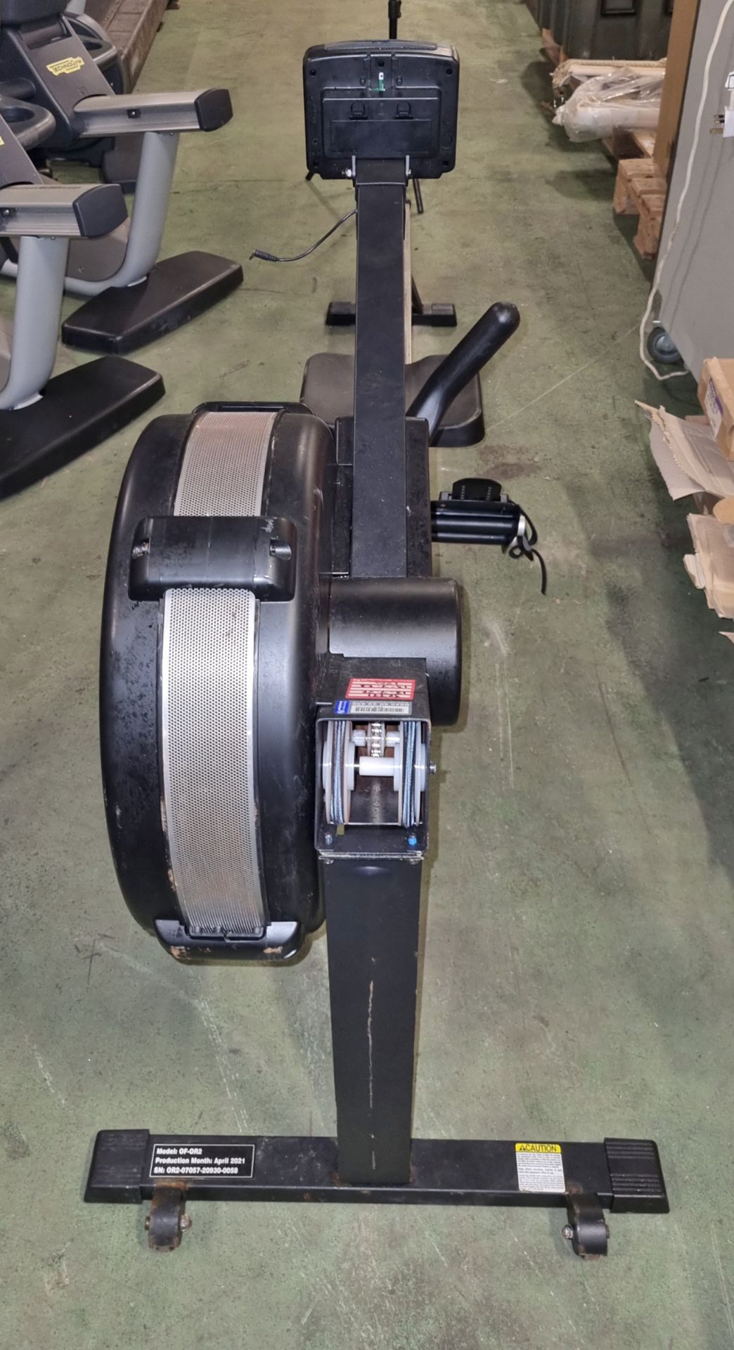 Origin gym exercise rowing machine - seat and slider only, Origin gym exercise rowing machine - Image 2 of 5