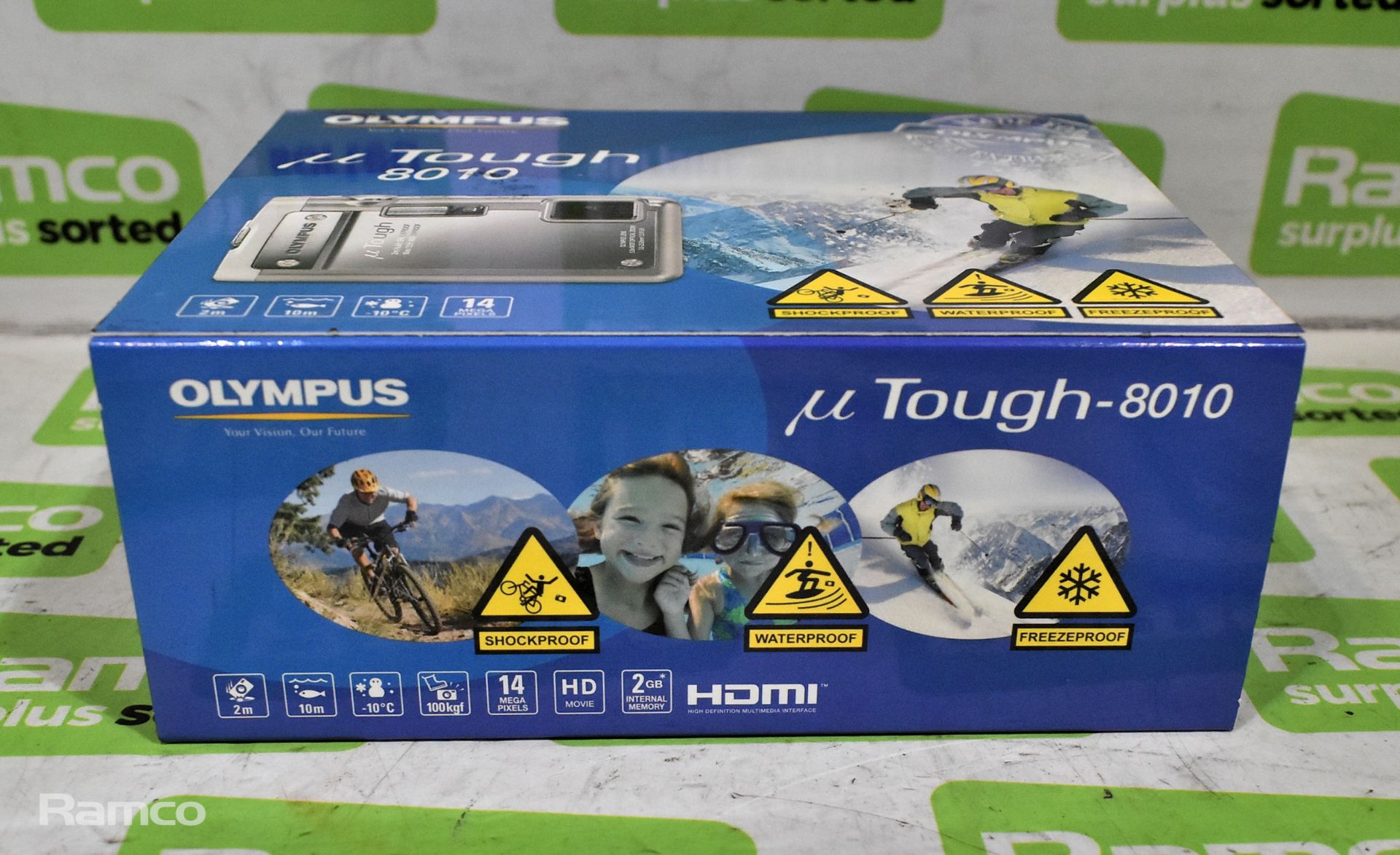 Olympus u Tough-8010 14MP all weather digital camera (no charger) - Image 6 of 6