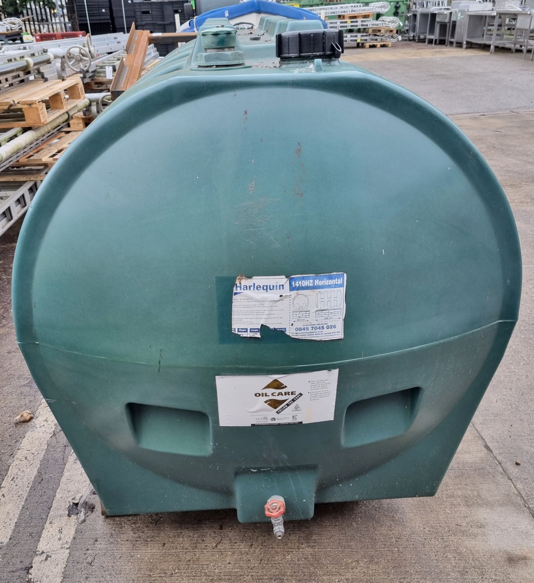 Harlequin 1400 Litre Oil Tank to fit base 1800 x 900mm - Image 3 of 10