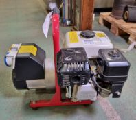 Honda Gx160, Petrol generator with 1x 100/130V & 1x 200/250V electrical power supply