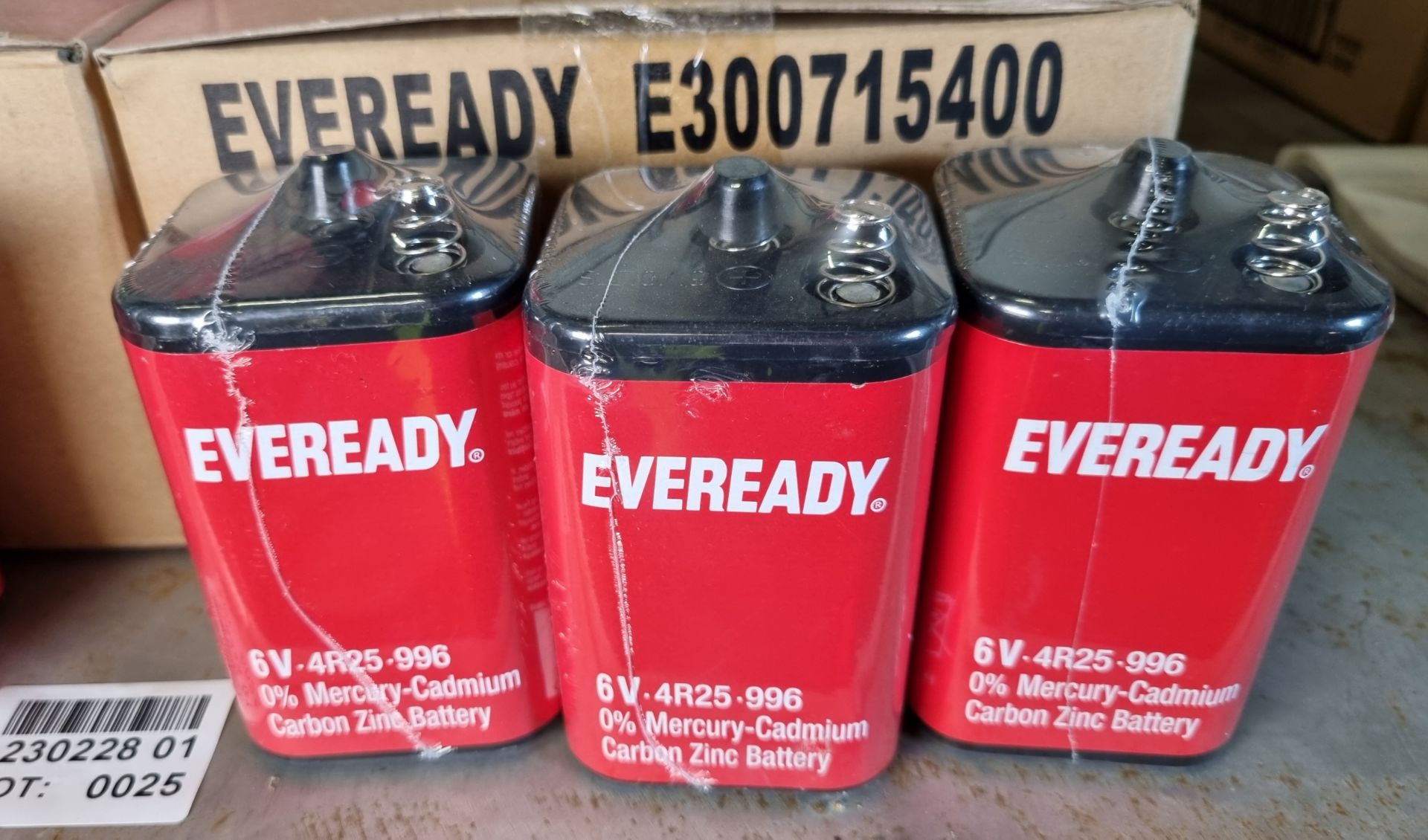 103x Eveready 6 volt 4R25-996 Mercury-cadmium carbon zinc batteries - Image 3 of 4