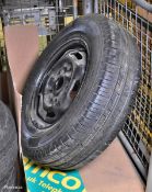 ROTALLA 215/75/16C (Ford Transit) steel wheel and tire (appears unused)