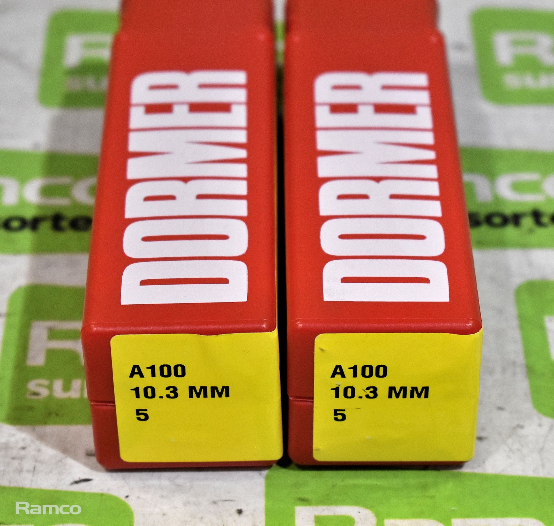 2x packs of Dormer 10.3mm A100 HSS jobber drill bits - 5 per pack - Image 2 of 2