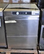 Asber GE-500 Easy Line stainless steel under counter front control dishwasher