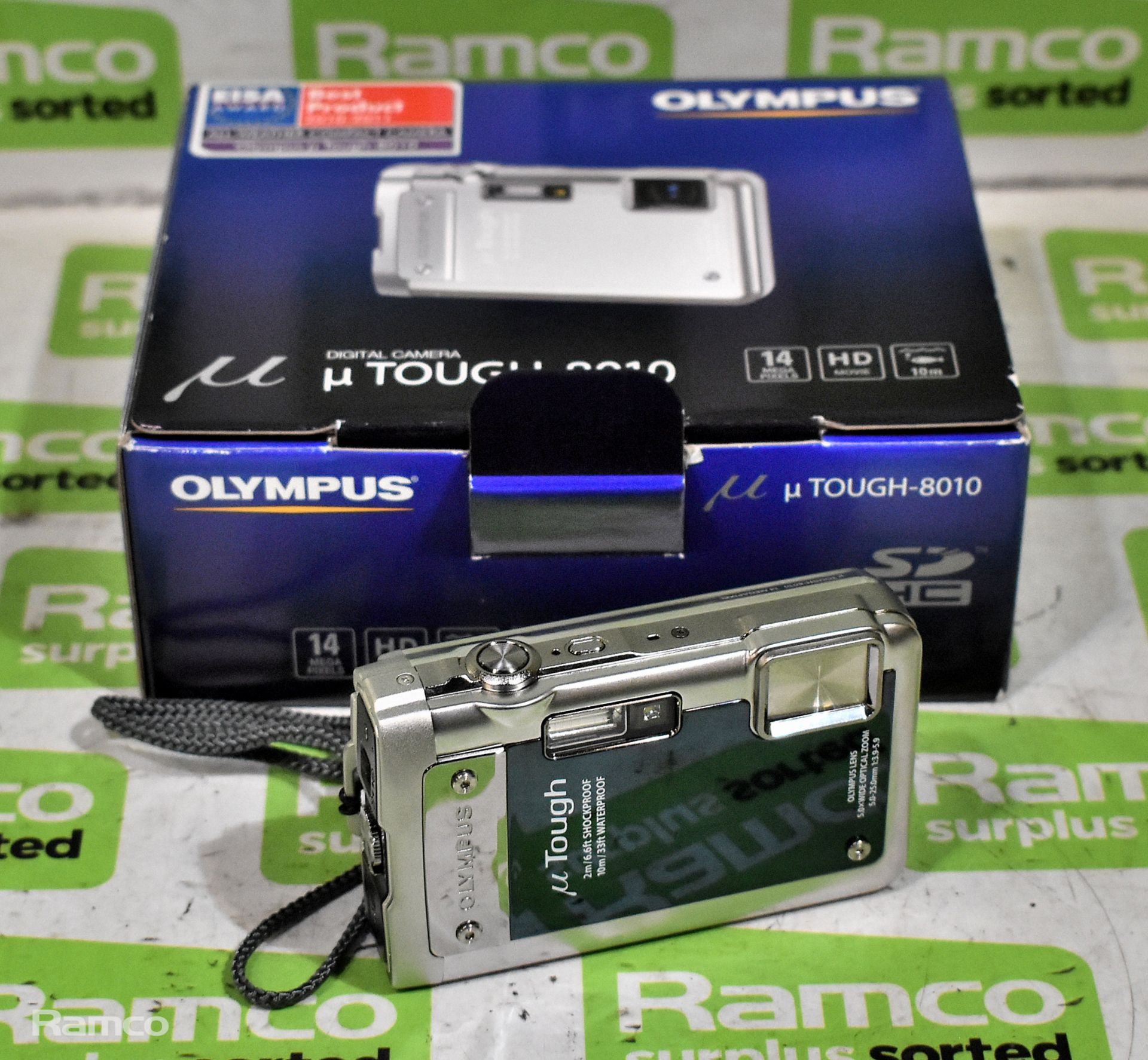 Olympus u Tough-8010 14MP all weather digital camera (no charger)