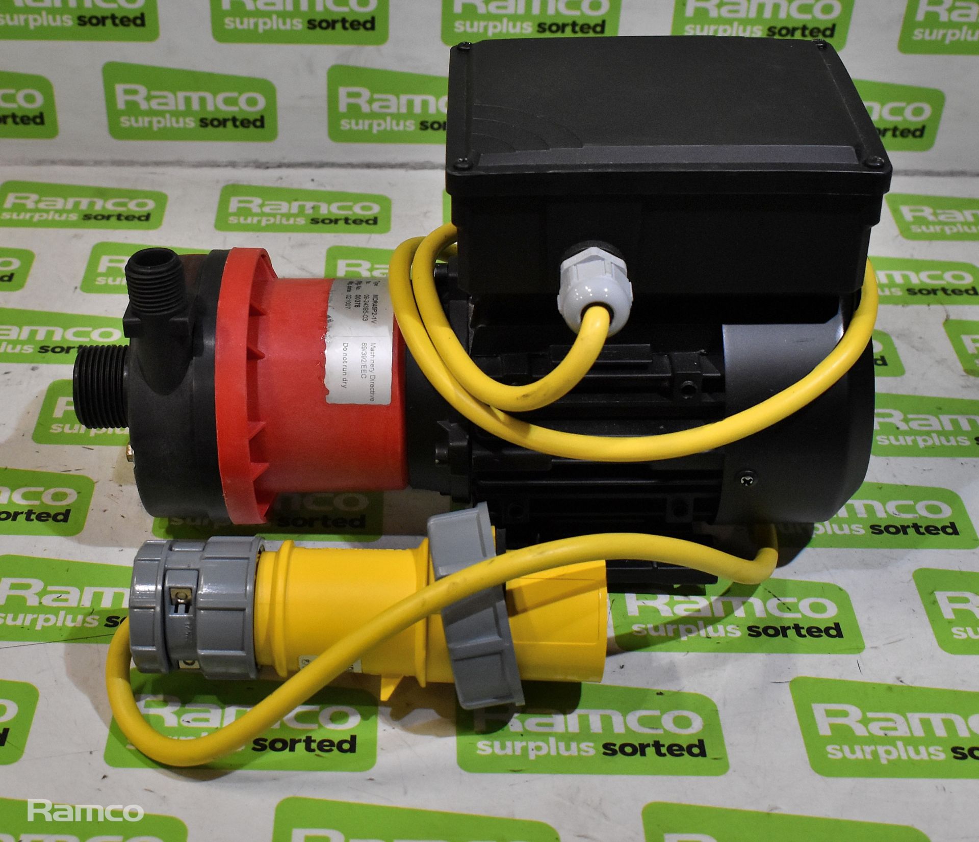 Johnson Pump MDR45P2-1V centrifugal air compressor unit - 110V - Image 3 of 4