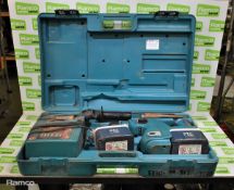 Makita BHR200 cordless 24V rotary hammer drill + charger,battery, case