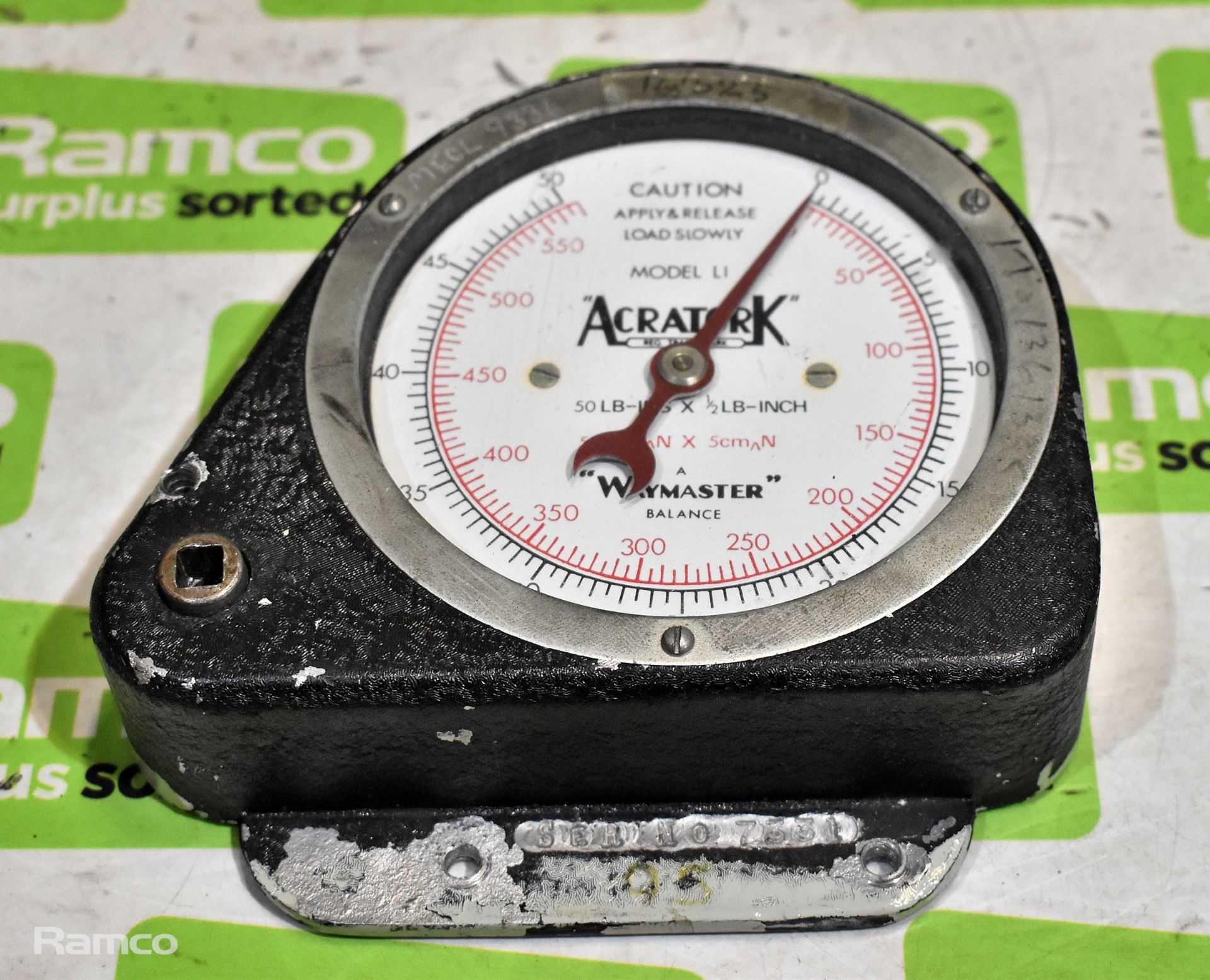 Acratork L1 torque calibration setting gauge