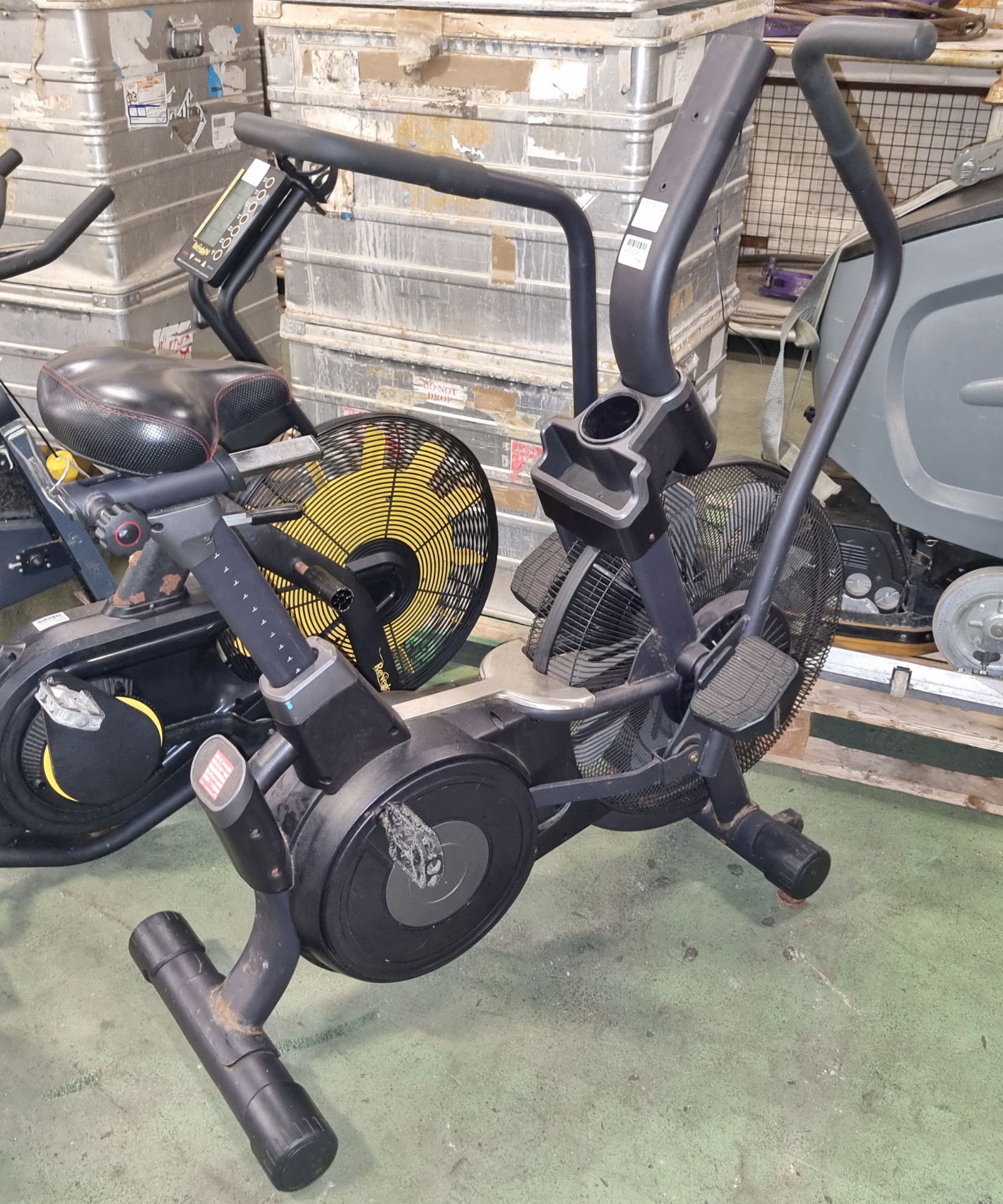 Pulse Fitness gym exercise air fan bike - 135L x 80W x 150H cm - Image 2 of 4