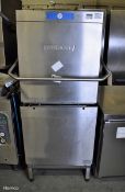 Hobart AMXXS-31 hood-type dishwasher