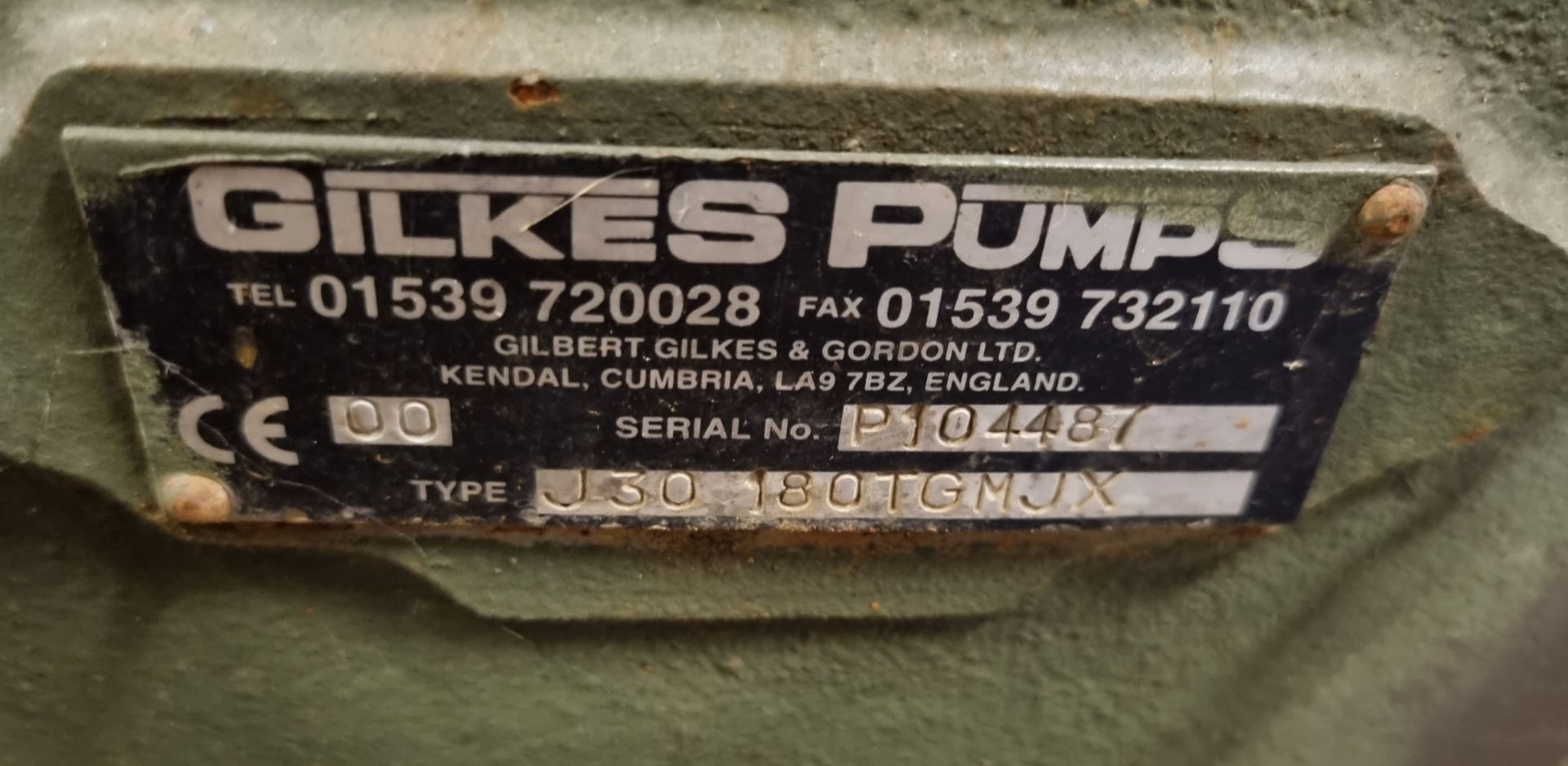 Gilbert Gilkes diesel general purpose water pumpset unit - Image 8 of 8