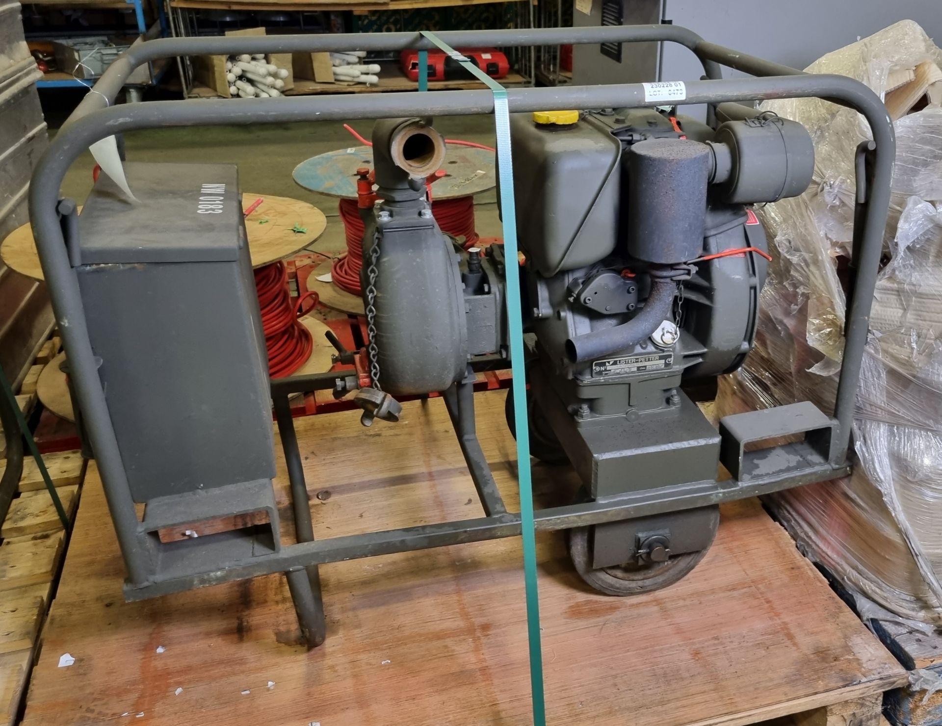Gilbert Gilkes diesel general purpose water pumpset unit - Image 3 of 8