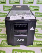 APC 750 smart ups 240v input battery backup x6 output