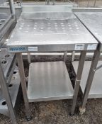 Sissons stainless steel Counter unit - L50 x W70 x H90cm