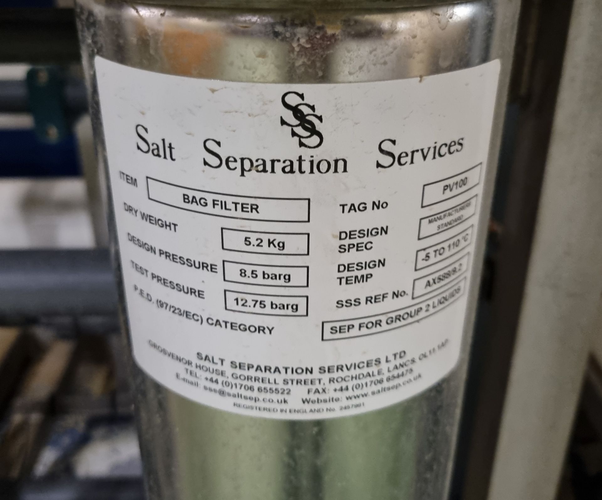 Salt Separation Services reverse osmosis plant - see pics full description - requires stepframe - Bild 7 aus 79