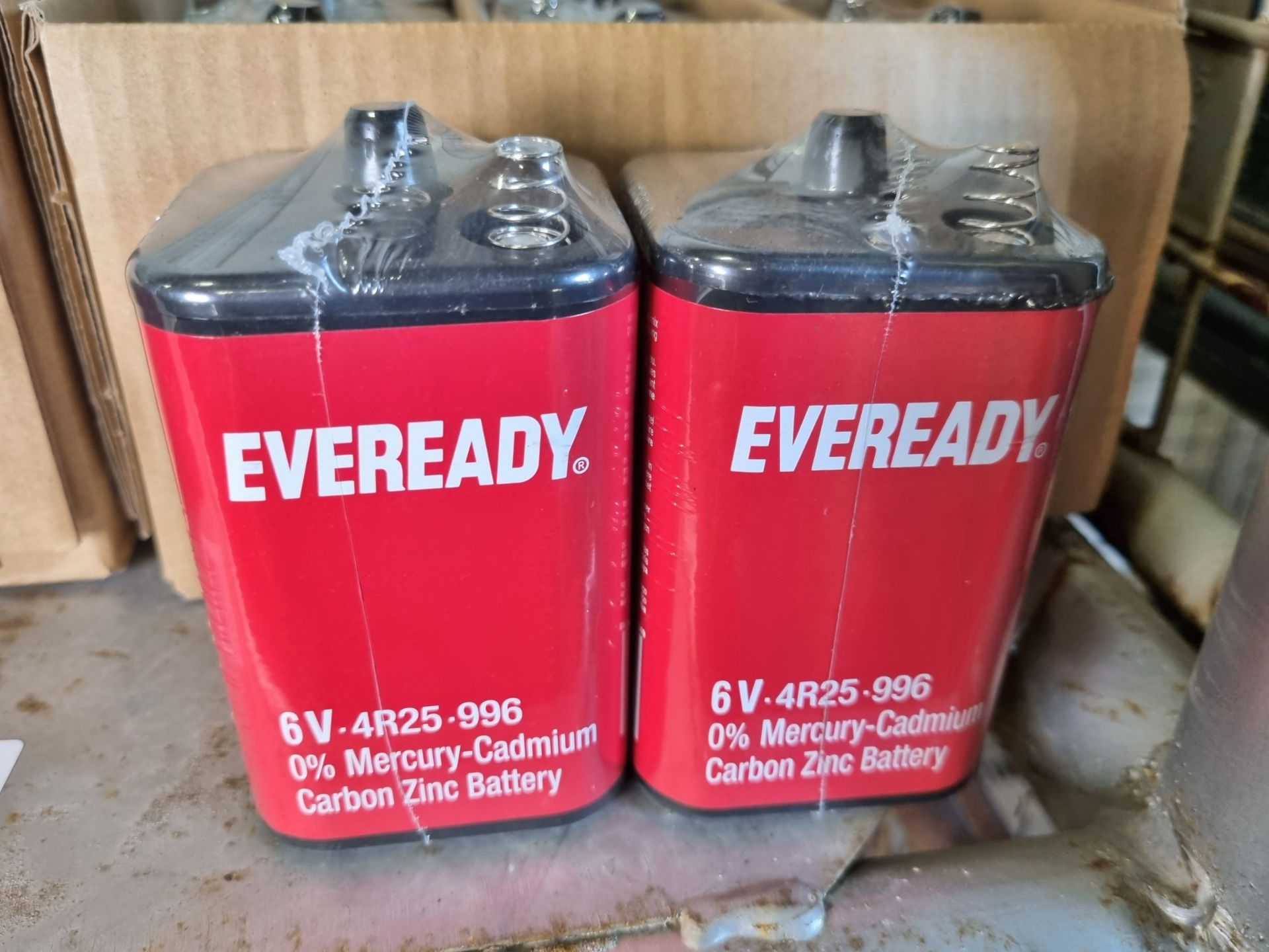 88x Eveready 6 volt 4R25-996 Mercury-cadmium carbon zinc batteries - Image 3 of 9