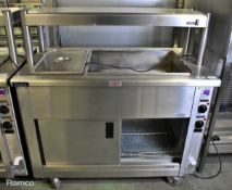 Victor SCEP12Z+ hot cupboard, bain marie and gantry