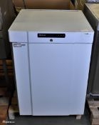 Gram F210LG3W freezer - slightly dented on side