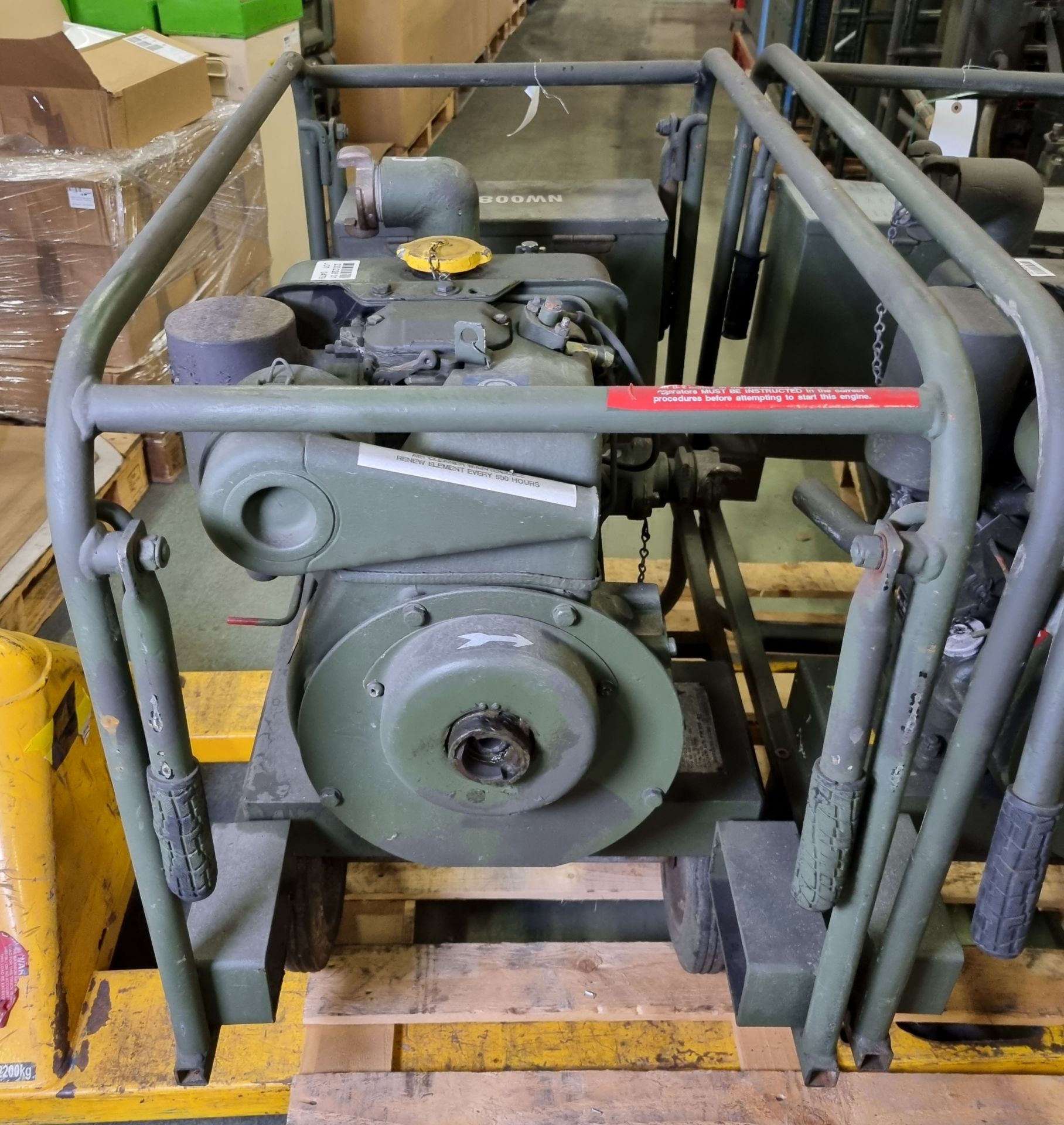 Gilbert Gilkes diesel general purpose water pumpset unit