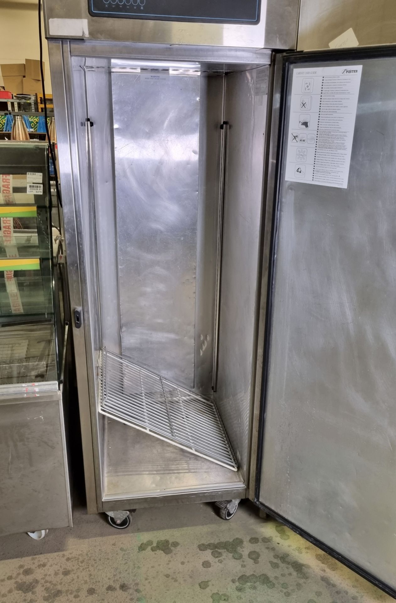 Foster Gastronorm Supra GS601 LT single upright freezer - Image 3 of 4