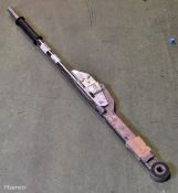 Norbar Industrial 4R torque wrench 150-700 Nm 100-500 lbf.ft 3/4 square drive - missing drive
