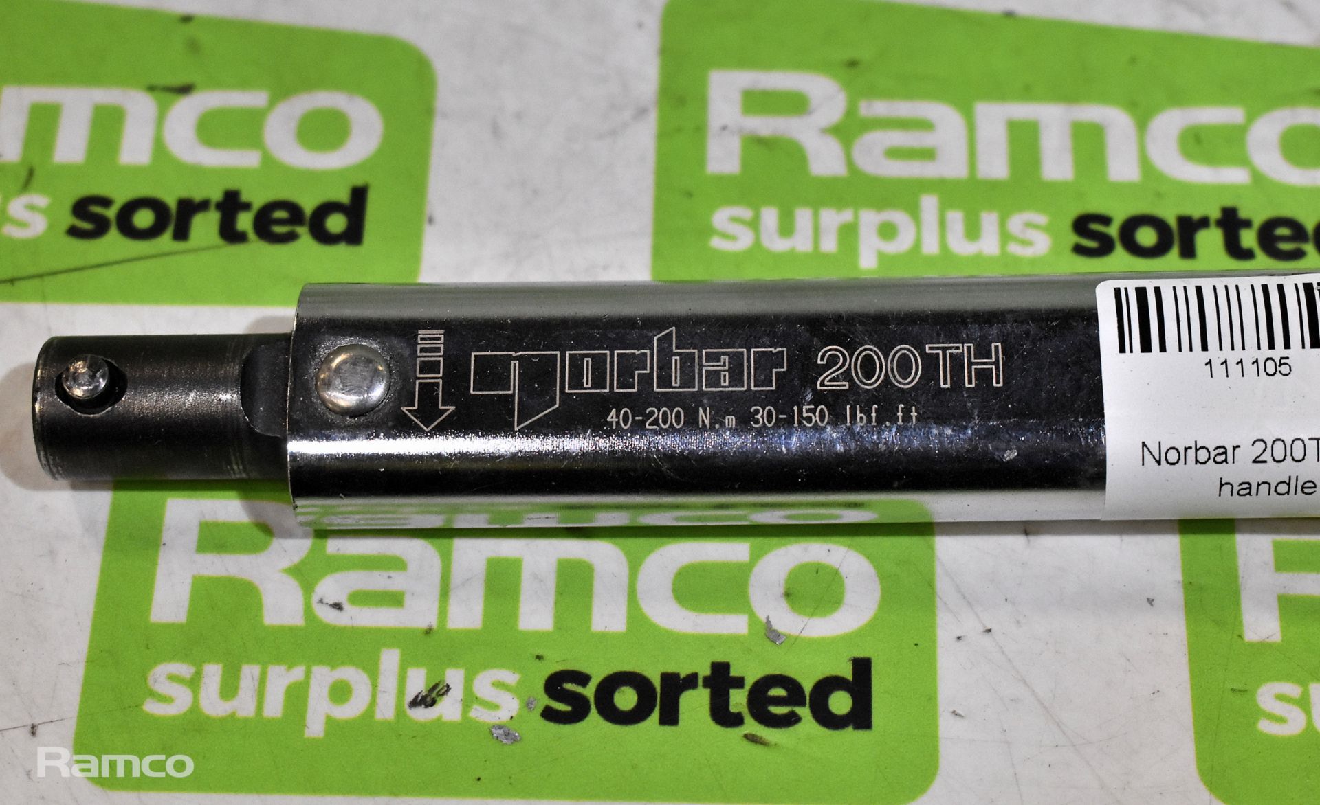 Norbar 200TH torque wrench handle 40-200Nm - Image 2 of 3