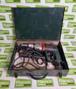 Metabo SBE 900 power drill with carry case