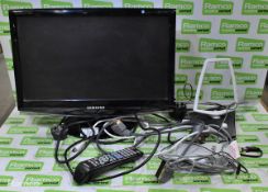 Samsung Model 933HD CF 19 MS – Type LS19CFEKF/EN – 240V – 0.8A – 50/60hz – 19 inch display remote