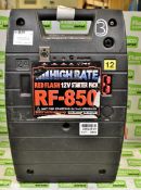 Red Flash RF-850 12v portable starter pack - no cables