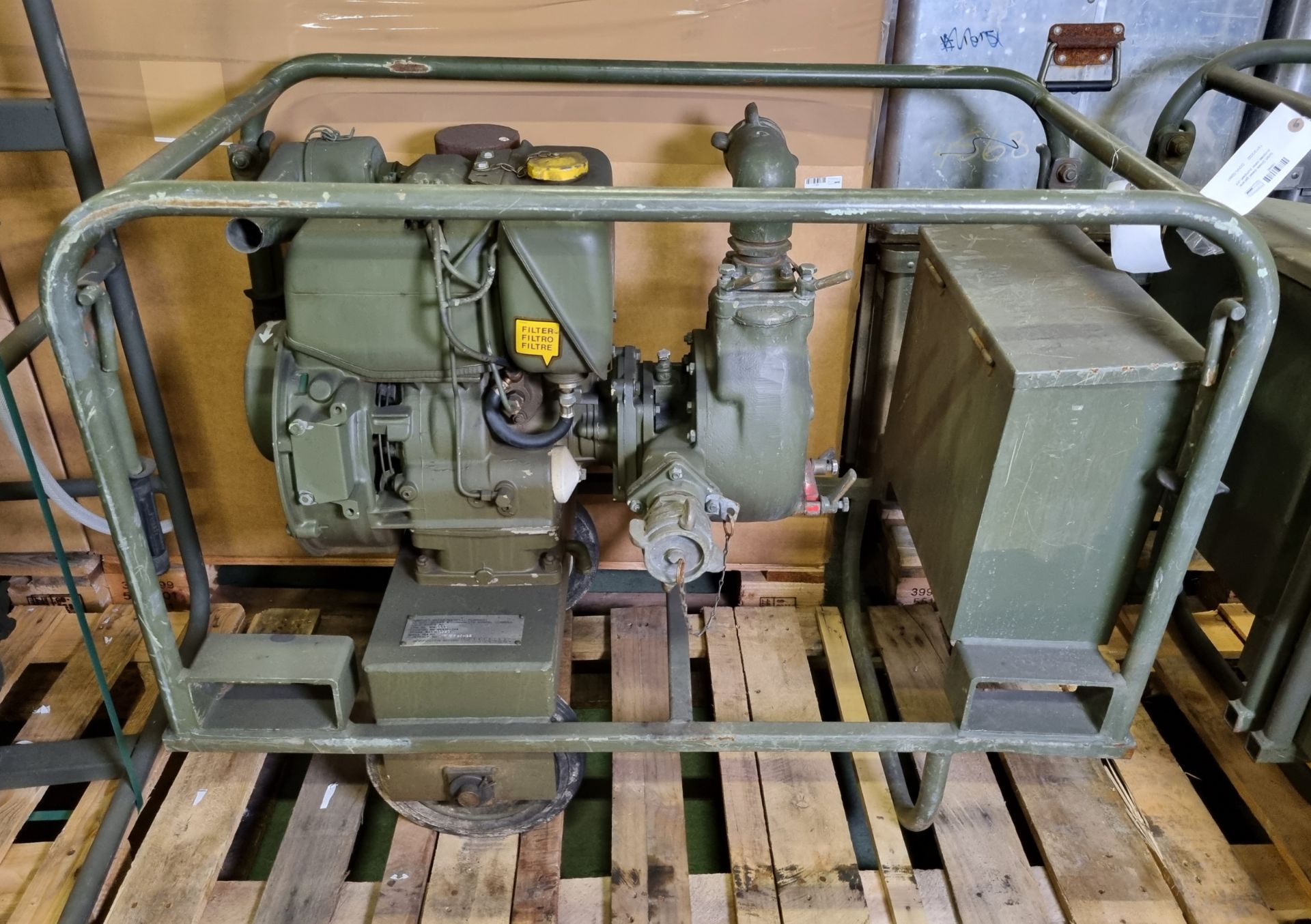 Gilbert Gilkes diesel general purpose water pumpset unit