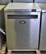 Foster HR150-A stainless steel under-counter fridge