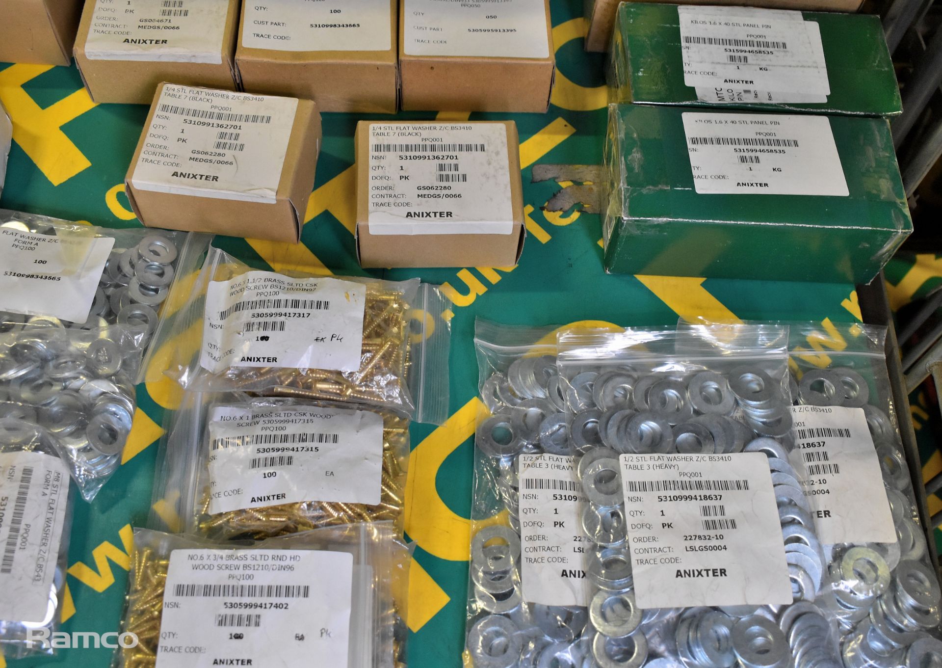 Workshop supplies which include: bolts, screws and washers of multiple sizes - Image 6 of 7