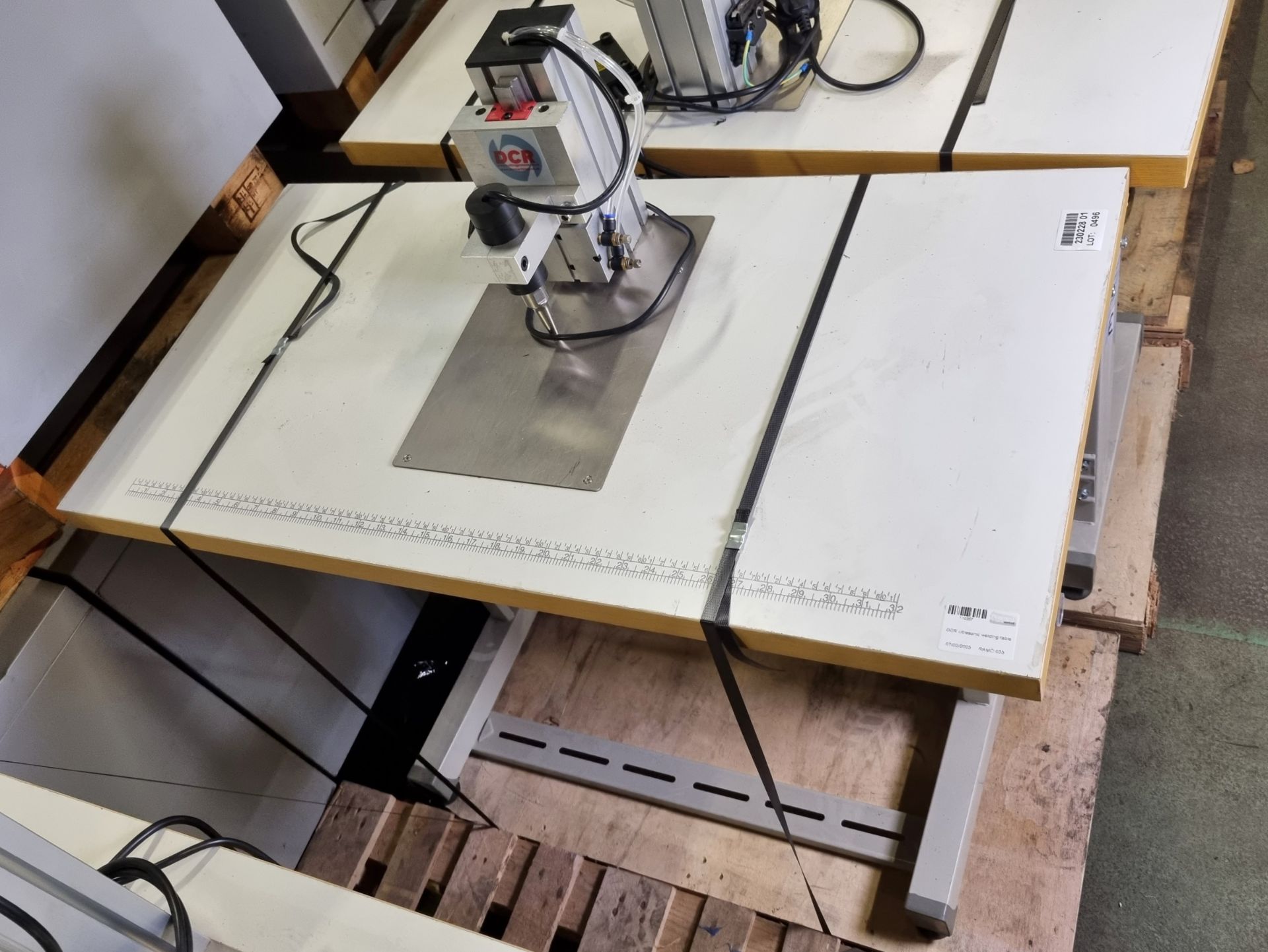 DCR ultrasonic welding table - L 1000mm x W 550mm x H 1100mm - Image 2 of 5