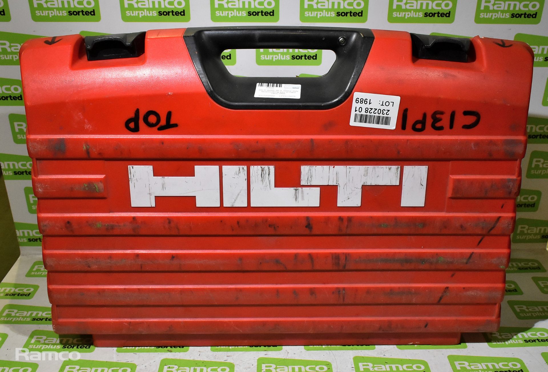 HILTI WSR 36-A heavy duty reciprocating saw in hard carry case - Image 6 of 6