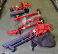 2x Sovereign 250W Electric 240V 22cm - Garden Strimmer (Grass Trimmer) Spares or Repairs