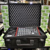 Allen & Heath ZED Sixty10FX mixer - in case