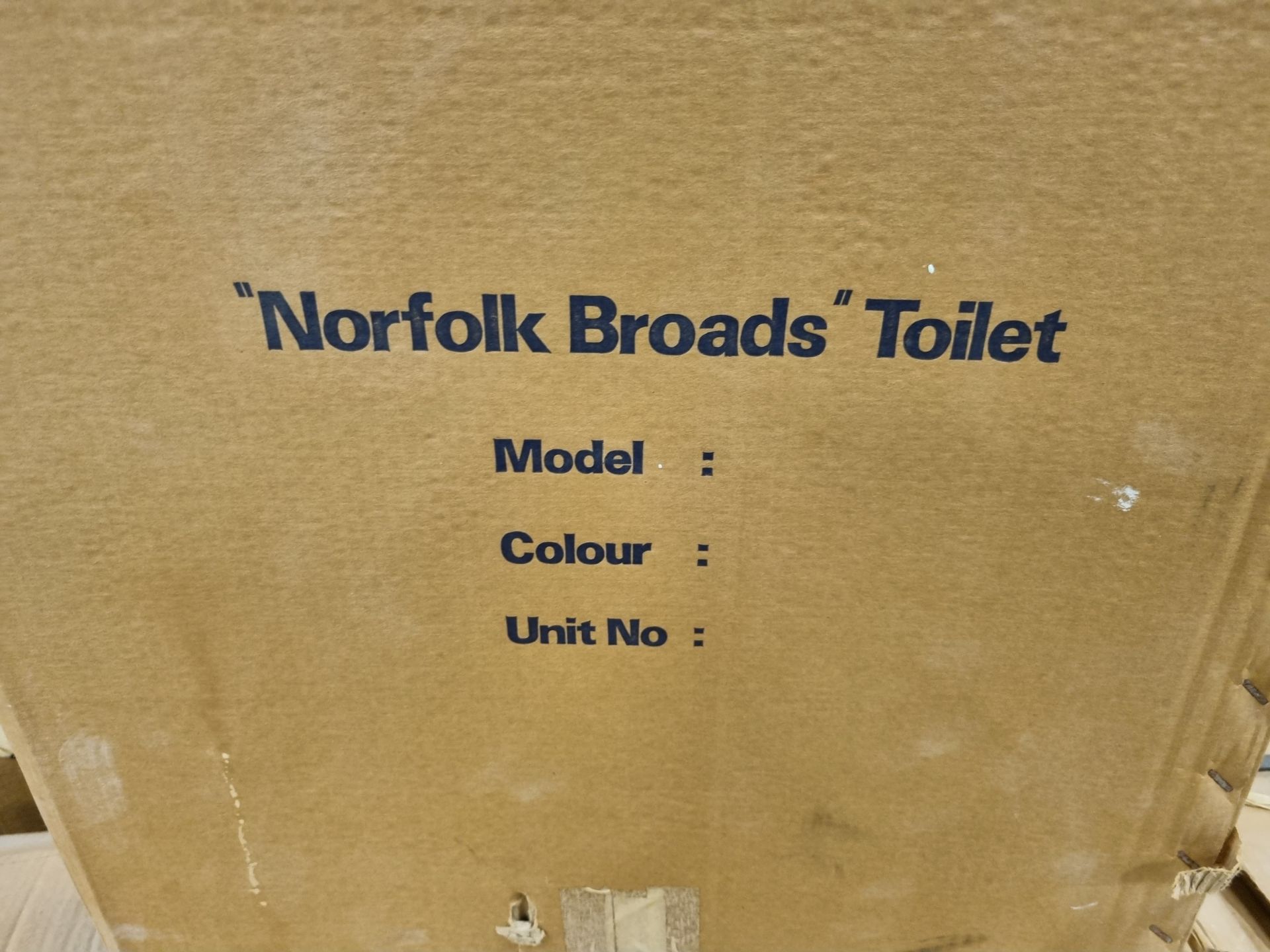 5x Norfolk broads Toilets - new in box - Image 2 of 4