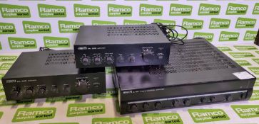 3x Interim Amplifiers (2x PA-935, 1x A-60)