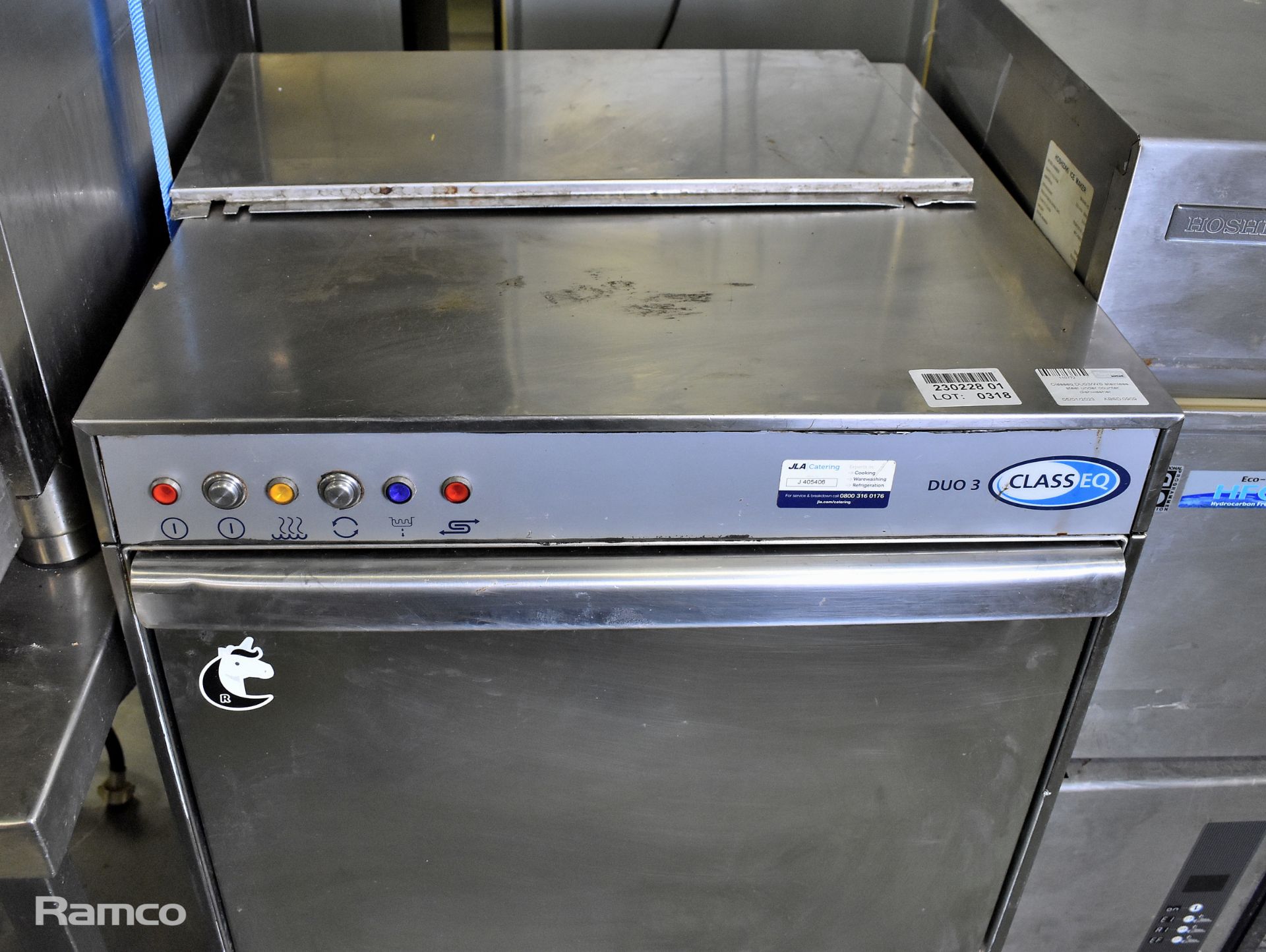 Class EQ DU03/WS stainless steel under counter dishwasher - Bild 2 aus 6